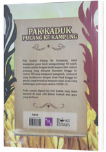 Muatkan imej ke dalam penonton Galeri, KUMPULAN PUISI PAK KADUK PULANG KE KAMPUNG