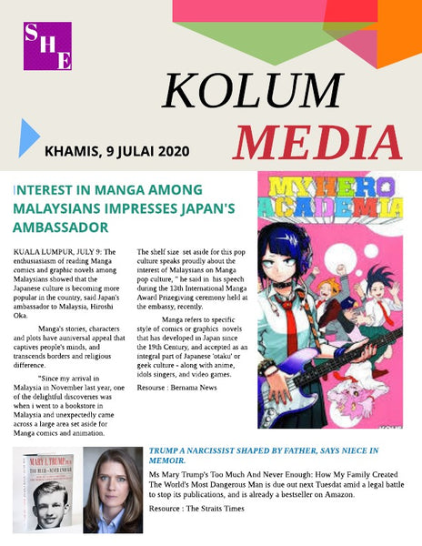 KOLUM MEDIA SHE - 9 JULAI 2020