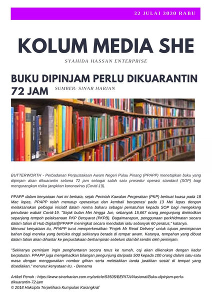 KOLUM MEDIA SHE - 22 JULAI 2020