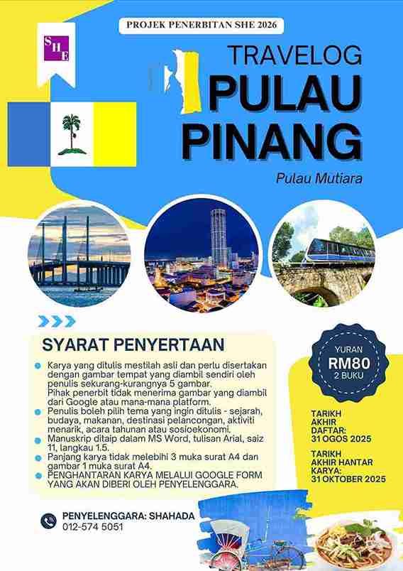 PROJEK PENERBITAN TRAVELOG PULAU PINANG