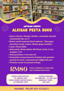 PROJEK PENERBITAN ANTOLOGI CERPEN ALKISAH PESTA BUKU