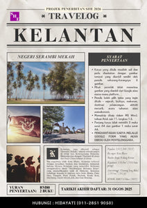 PROJEK PENERBITAN TRAVELOG KELANTAN