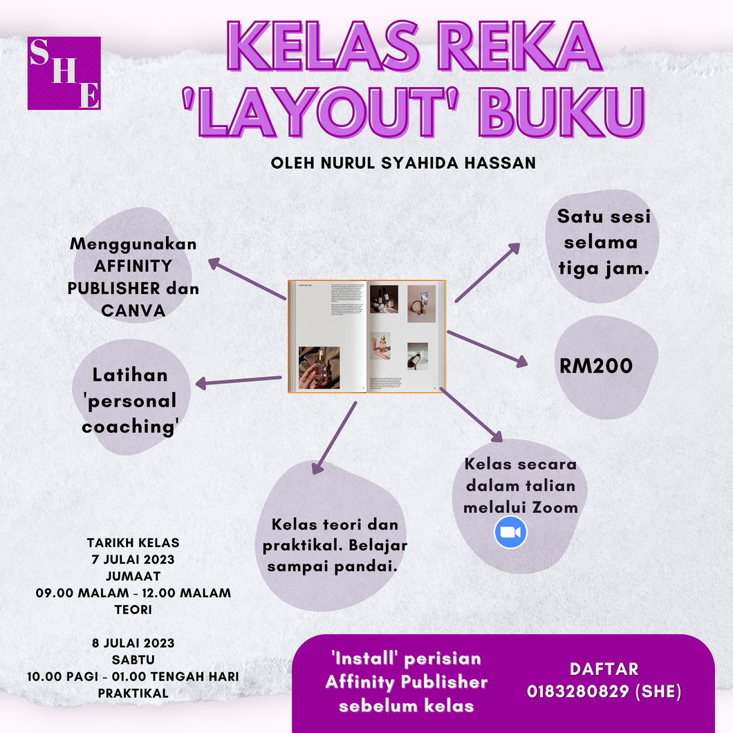 KELAS REKA LETAK MENGGUNAKAN PERISIAN AFFINITY PUBLISHER