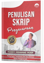 Muatkan imej ke dalam penonton Galeri, Penulisan Skrip Pengacaraan
